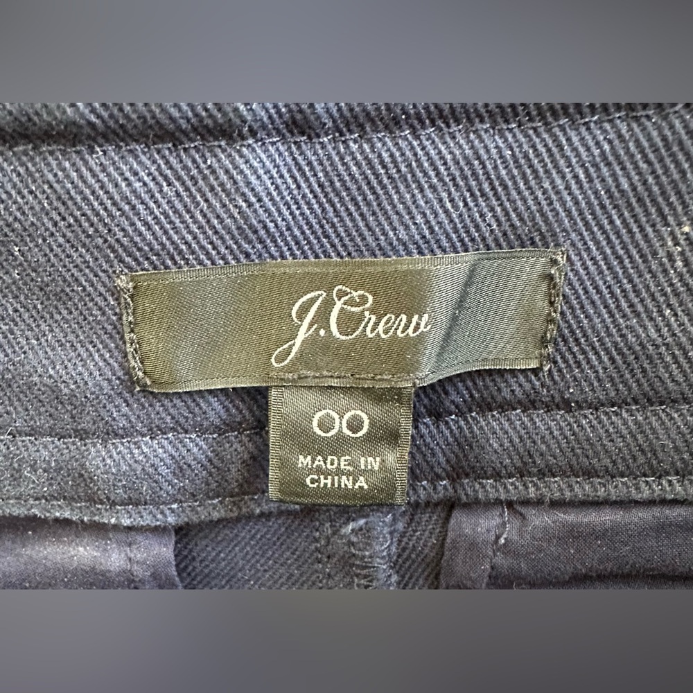 J.Crew Women's Patch-Pocket Wide Leg Pant in Twill - Picture 4 of 4